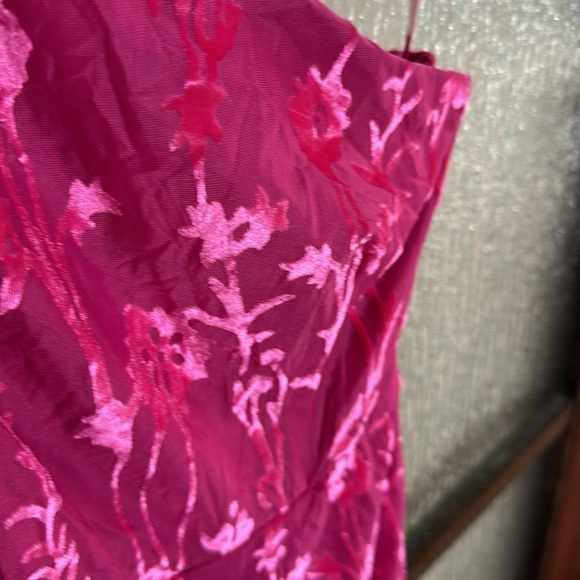 HUTCH One-Shoulder Ruched Velvet Dress XS NWOT - Picture 8 of 13